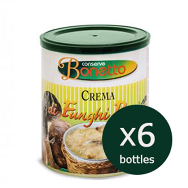PORCINI MUSHROOM CREAM850GR(6 Qty)